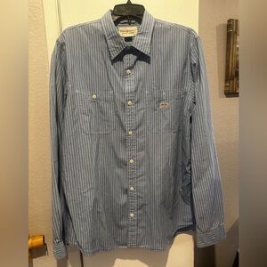 Denim & Supply Ralph Lauren button front stripe shirt